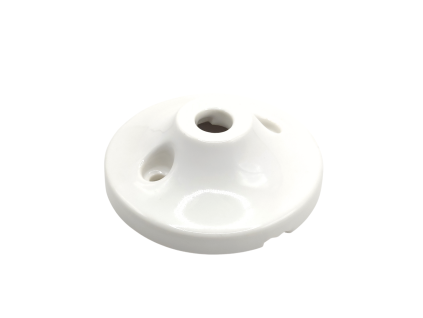Ø70 Lámpatalp – Fehér Porcelán | Ceramicon
