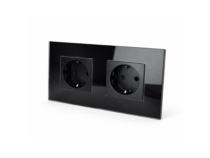 GlassOn egyszerű konnektorok üveg kerettel