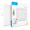 Modee Lighting LED Panel Négyzet - Beépíthető 18W 4000K (1530 lumen) A-series