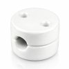 Kábelrögzítő – Porcelán – Fehér Ceramicon (1)