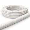 Fehér Textil Kábel – 2×0,75 mm² TRAMA