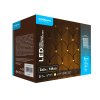 Modee Karácsonyi LED Dekoráció Háló Adapteres C3003 (144LED/2m x 2m) warm