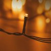 Modee Karácsonyi LED Füzér Plastic Adapteres (200LED/20m/10cm) warm