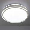Modee Mennyezeti LED Lámpa 2x48W 3CCT D500x75mm + rem. A-F102 (9120 lumen)