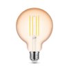 Modee LED Filament Amber Globe G95 4W E27 320° 1800K (300 lumen) dimm.