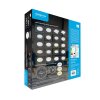 Modee Mennyezeti LED Lámpa (switch) 18W 3CCT D310x55mm SW1 (1900 lumen) ERP