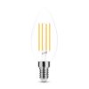 Modee LED Izzó Filament Gyertya C35 7W E14 360° 4000K (806 lumen) ERP