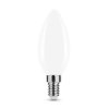 Modee LED Izzó Filament Milky Gyertya C35 4W E14 360° 2700K (430 lumen) ERP