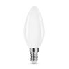 Modee LED Izzó Filament Milky Gyertya C35 4W E14 360° 4000K (470 lumen) ERP