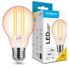 Modee LED Filament Amber Globe A60 4W E27 320° 1800K (360 lumen)