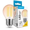 Modee LED Izzó Filament Amber Globe Mini G45 4W E27 360° 1800K (320 lumen)