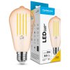 Modee LED Izzó Filament Amber ST64 4W E27 320° 1800K (360 lumen)