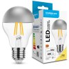 Modee LED Izzó Filament A60 Silver Top 4W E27 320° 2700K (400 lumen)