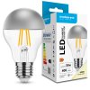 Modee LED Izzó Filament A60 Silver Top 4W E27 320° 4000K (400 lumen)