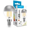 Modee LED Izzó Filament G.Mini P45 Silver Top 4W E14 320° 4000K (400 lumen)