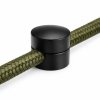 Kábelrögzítő – Ø16 mm – Fém – Matt Fekete Ceramicon