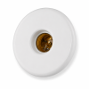 E27 Süllyesztett Porcelán Foglalat – Fehér Ceramicon (2)