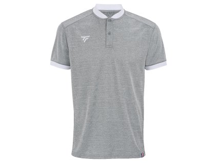 Pánské tričko TECNIFIBRE 2023 Club Polo (Barva silver, Velikost XS)