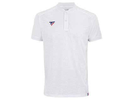 Pánské tričko TECNIFIBRE 2023 Club Polo (Barva white, Velikost XS)