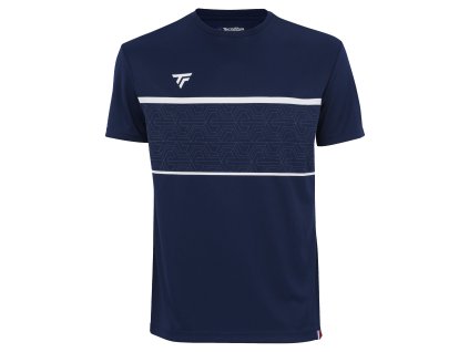 Pánské tričko TECNIFIBRE 2023 Club Tech Tee (Barva marine, Velikost XS)
