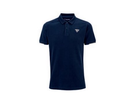 Pánské tričko TECNIFIBRE 2025  WAFFLE POLO (Barva marine, Velikost XXL)