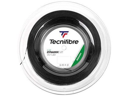Squashový výplet TECNIFIBRE DNAMX Dynamix VP (Barva black, Délky 200 m, RS Průměr (mm) 1,25)