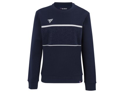 Dámská mikina TECNIFIBRE 2023 Club Sweater (Barva marine, Velikost XS)