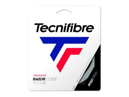 Tenisový výplet TECNIFIBRE Razor Code (Barva white, Délky 12 m, RS Průměr (mm) 1,20)