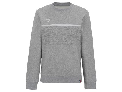 Dámská mikina TECNIFIBRE 2023 Club Sweater (Barva silver, Velikost XS)