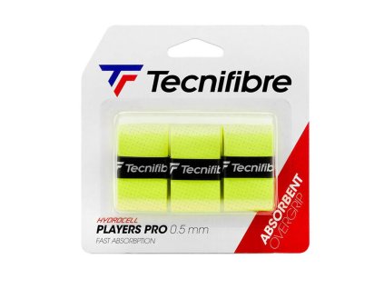 Vrchní omotávka TECNIFIBRE  Players Pro (Balení á3, Barva Bílá)