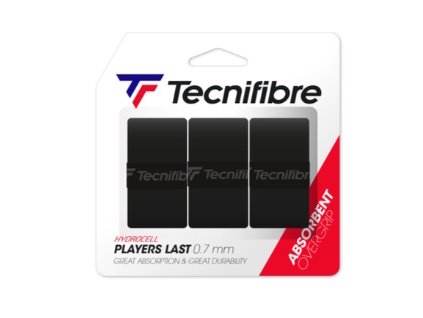 Vrchní omotávka TECNIFIBRE Players Last (Balení 1 ks z boxu á48, Barva různé)