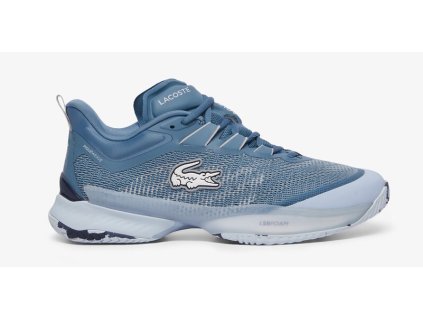 Pánská tenisová obuv LACOSTE 2025  SS AG-LT23 Ultra CC Clay (Barva blue/grey, Velikost EUR 48)