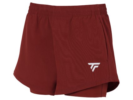 Dámské šortky TECNIFIBRE 2023 Club Short (Barva red, Velikost XS)