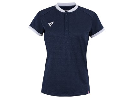 Dámské tričko TECNIFIBRE 2023 Club Polo (Barva marine, Velikost XS)