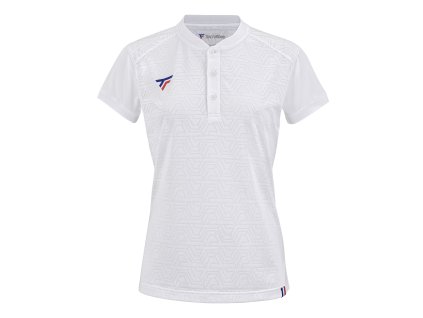 Dámské tričko TECNIFIBRE 2023 Club Polo (Barva white, Velikost XS)