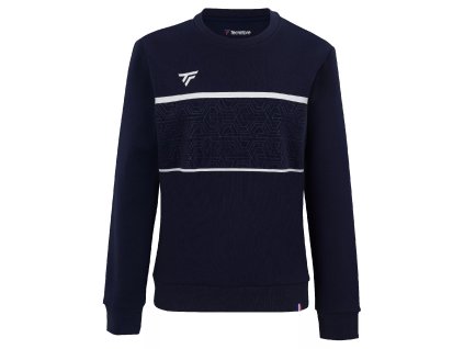 Dětská mikina TECNIFIBRE 2023 Club Lady Sweater (Barva marine, Velikost 8/10)