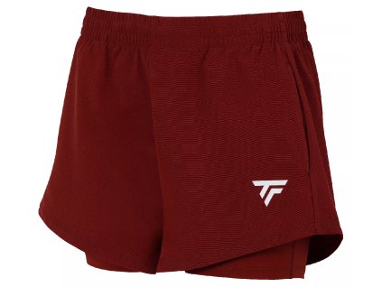 Dětské šortky TECNIFIBRE 2023 Club Lady Short (Barva red, Velikost 8/10)