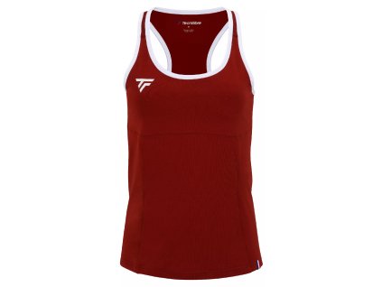 Dětské tílko TECNIFIBRE 2023 Club Lady Tank Top (Barva red, Velikost 8/10)