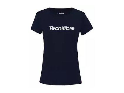Dětské tričko TECNIFIBRE 2023 Club Lady Cotton Tee (Barva marine, Velikost 8/10)