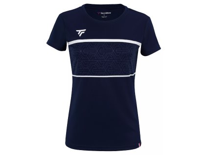 Dětské tričko TECNIFIBRE 2023 Club Lady Tech Tee (Barva marine, Velikost 8/10)