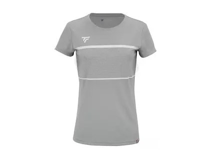 Dětské tričko TECNIFIBRE 2023 Club Lady Tech Tee (Barva silver, Velikost 8/10)