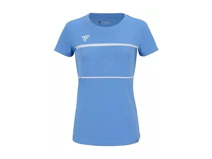 Dětské tričko TECNIFIBRE 2023 Club Lady Tech Tee (Barva azur, Velikost 8/10)