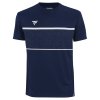 Pánské tričko TECNIFIBRE 2023 Club Tech Tee (Barva marine, Velikost XS)