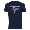Pánské tričko TECNIFIBRE 2024 Training Tee (Barva marine, Velikost XXL)