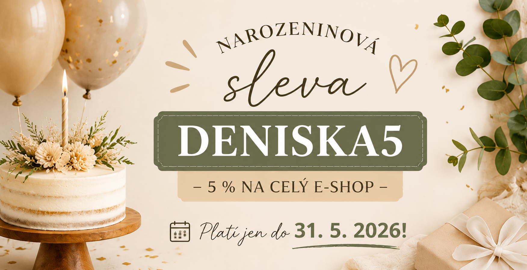 Narozeninová sleva