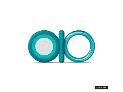 SUAVINEX | Chladící KOUSÁTKO silikonové +4 m- MODRÉ