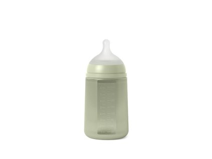 SUAVINEX | KOJENECKÁ LÁHEV 240 ml M COLOUR ESSENCE - zelená