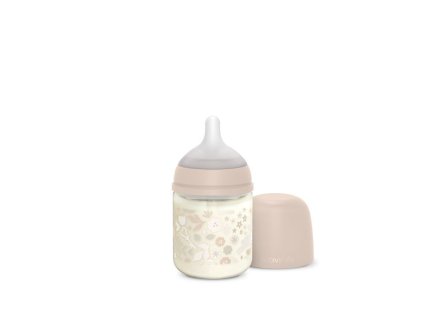 SUAVINEX | Láhev sklo WONDERLAND 120 ml fyziologická SX PRO +0 SF - LIBERTY RŮŽOVÁ