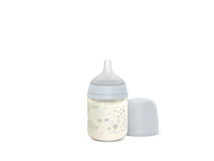 SUAVINEX | Láhev sklo WONDERLAND 120 ml fyziologická SX PRO +0 SF - LIBERTY MODRÁ