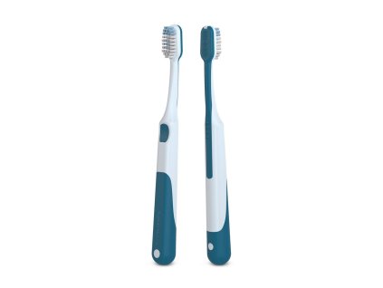 SUAVINEX | Dětský kartáček na zoubky JUNIOR +6 let - modrý